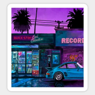 Neon 911 vintage Sticker